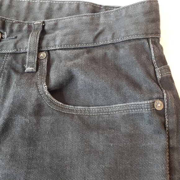 G-STAR RAW 3301 Loose Jeans Slim Straight Leg Black Dark Wash Men's **Size 34W** - Picture 8 of 16